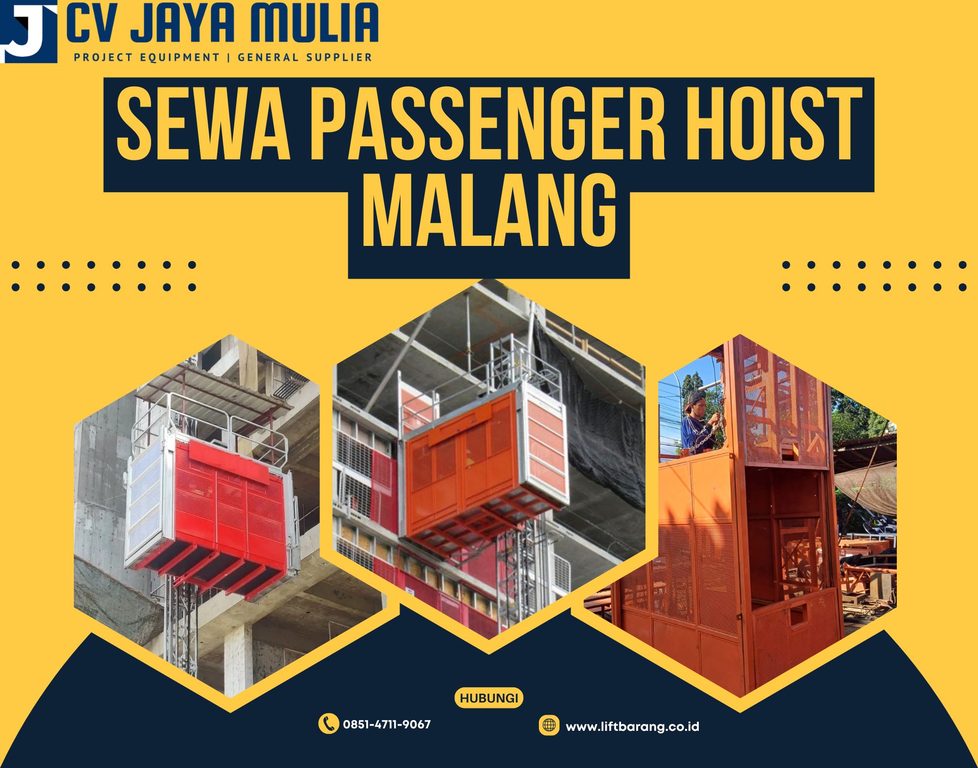 Sewa Passenger Hoist Malang