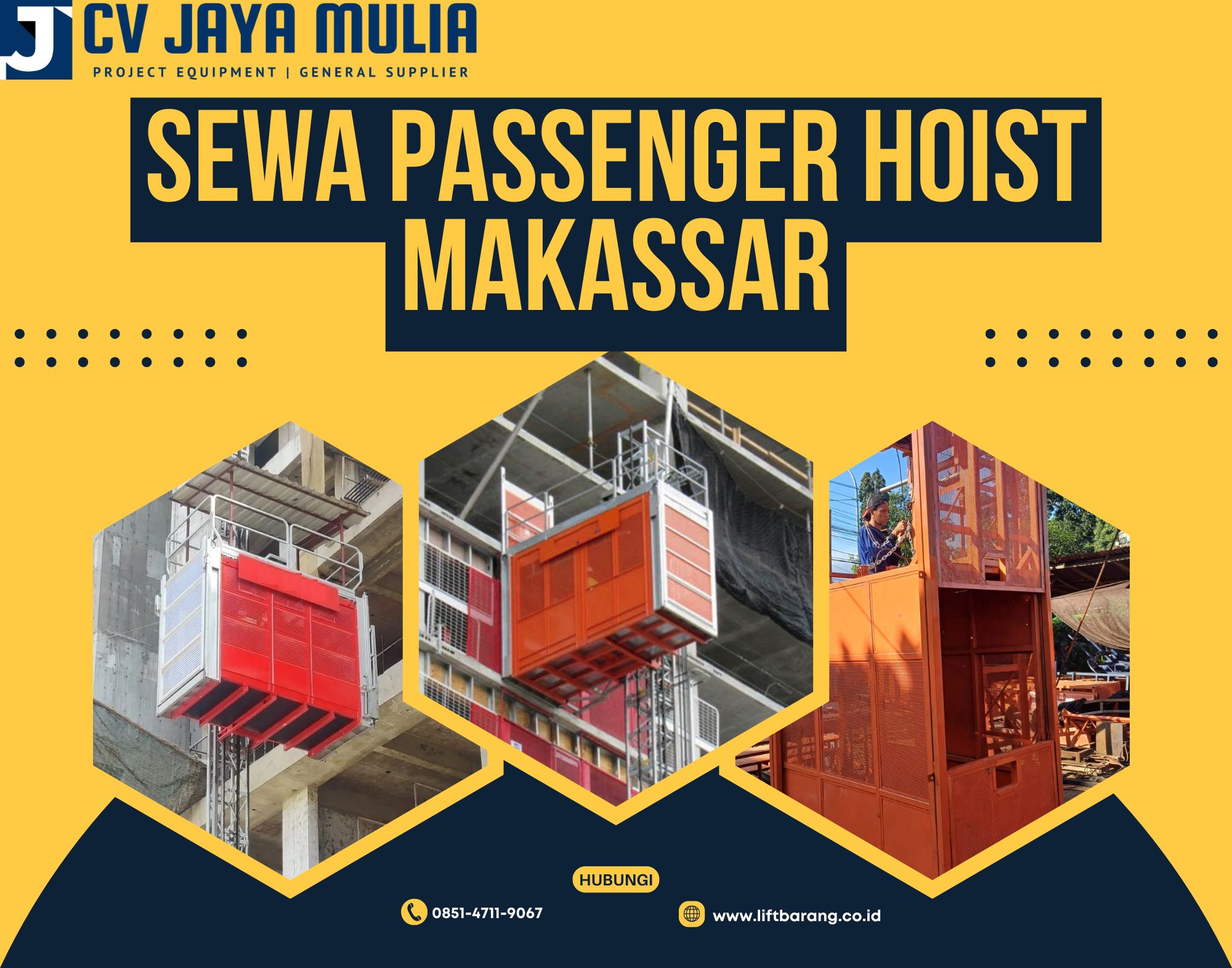 Sewa Passenger Hoist Makassar