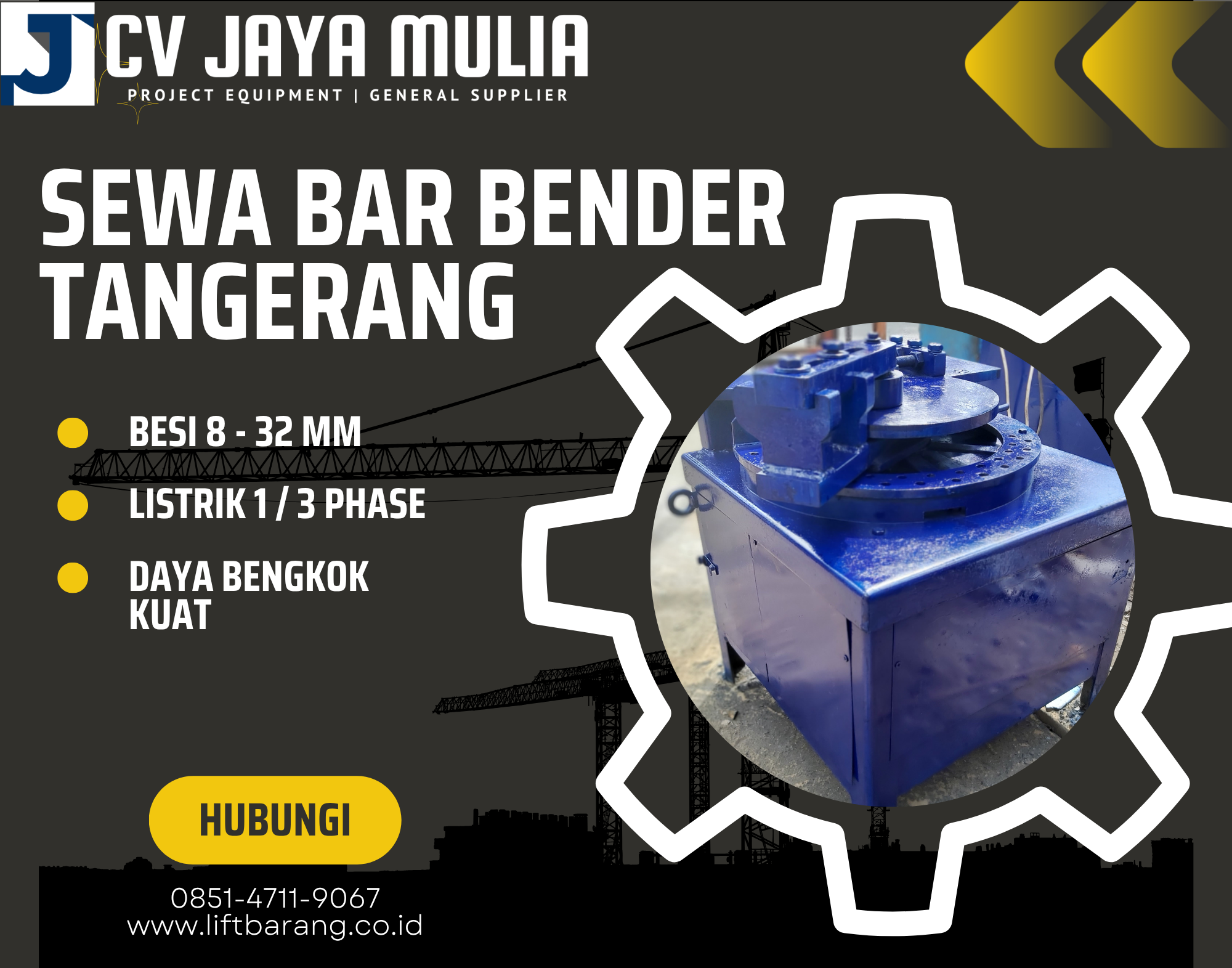 Sewa Bar Bender Tangerang