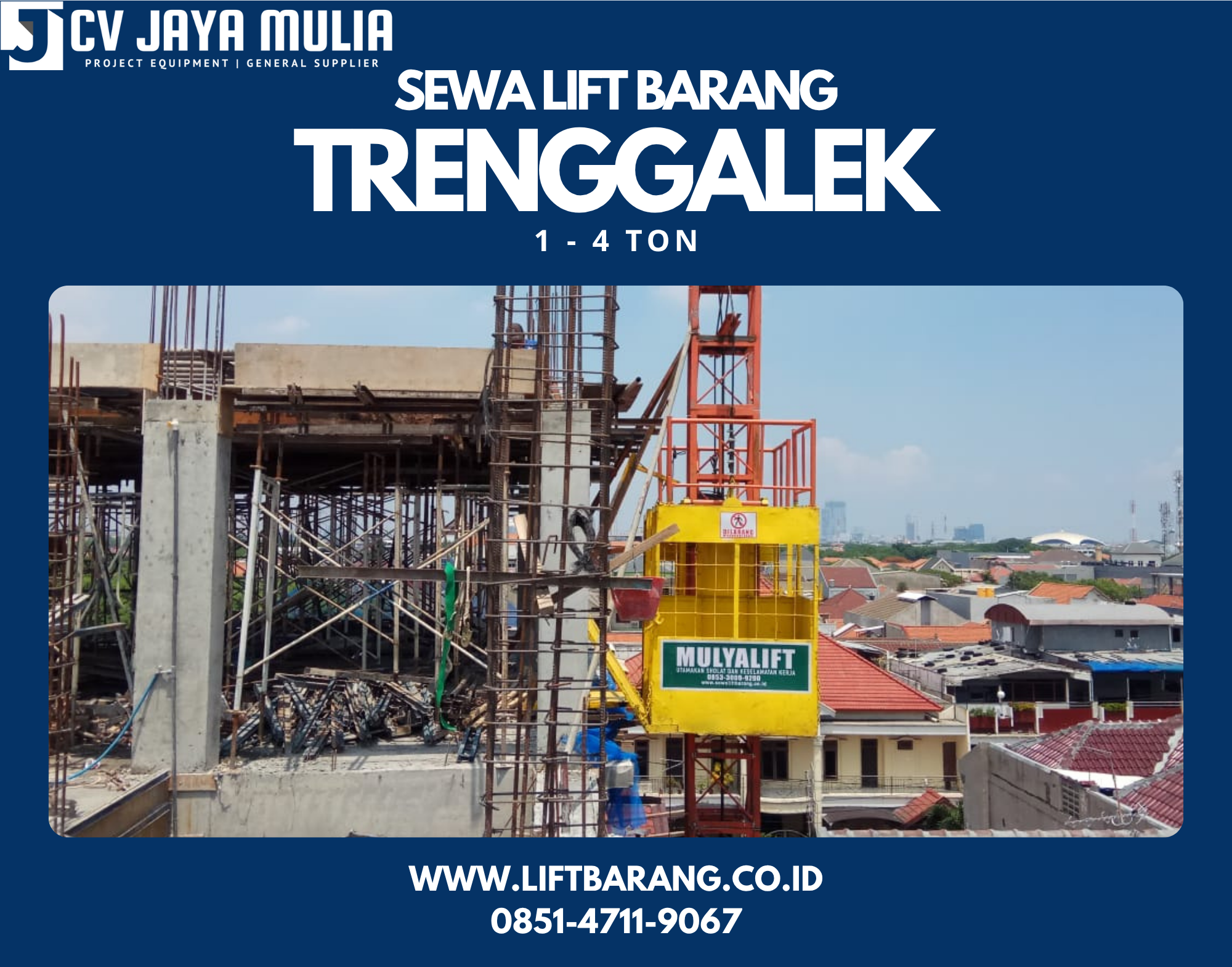 Sewa Lift Barang Trenggalek