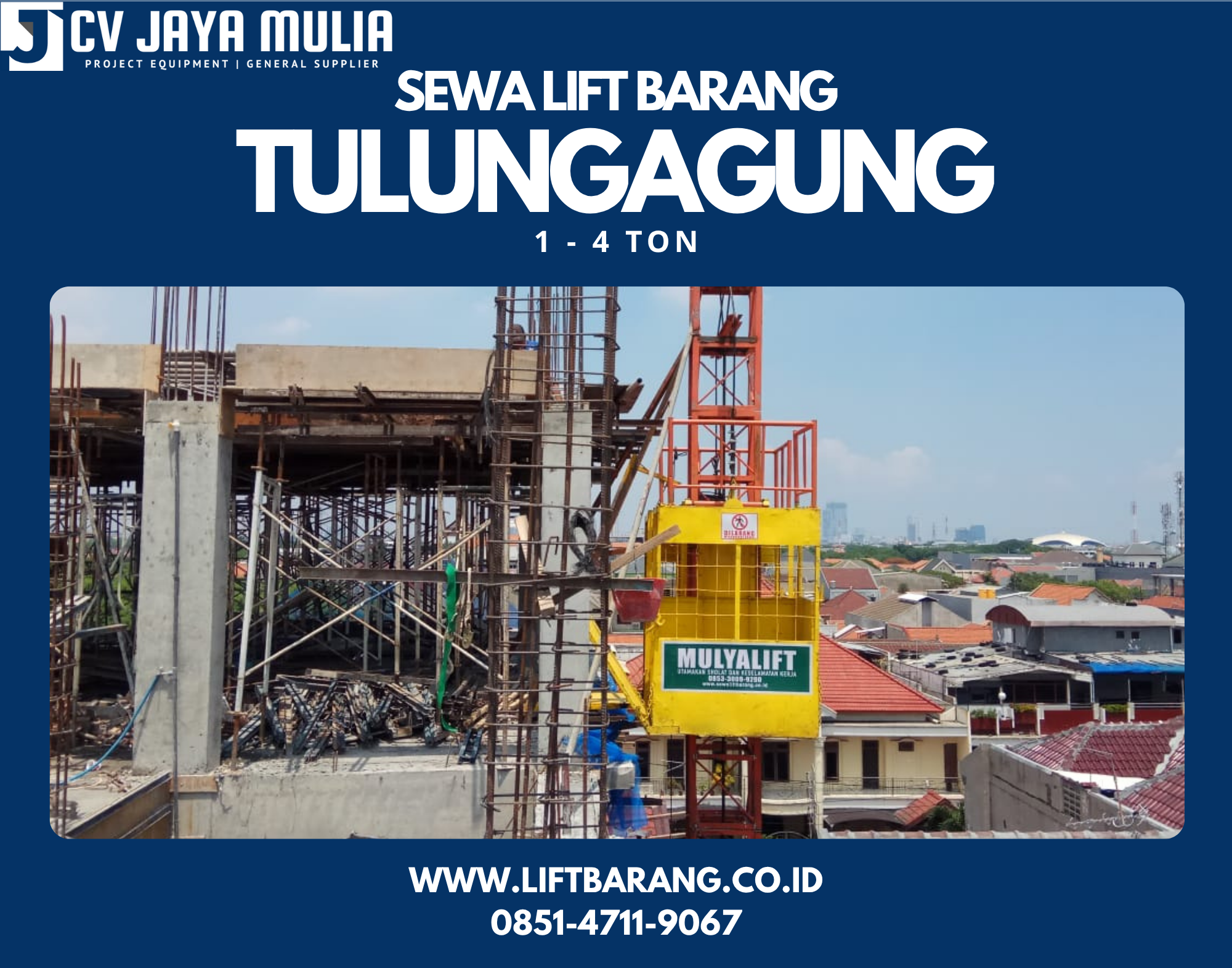 Sewa Lift Barang Tulungagung