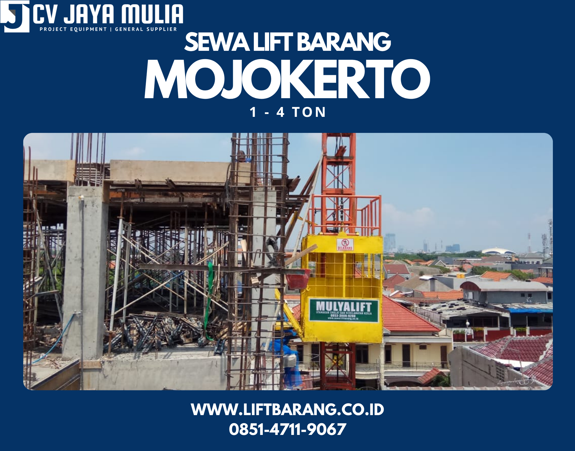 Sewa Lift Barang Mojokerto