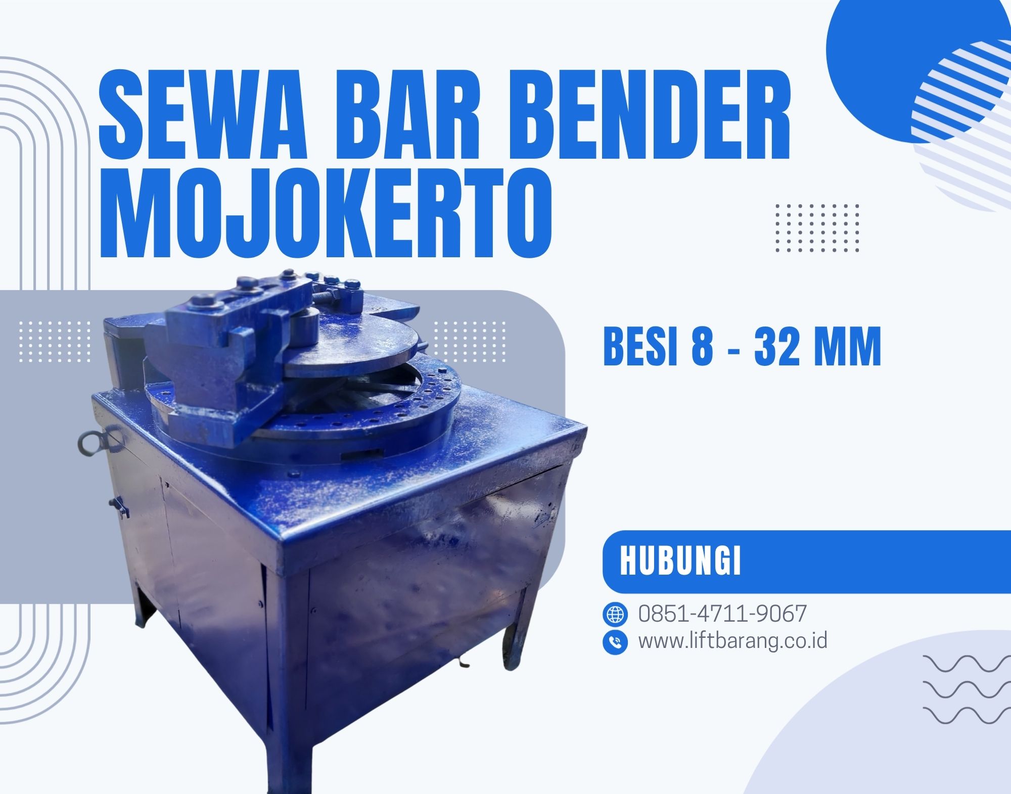 Sewa Bar Bender Mojokerto