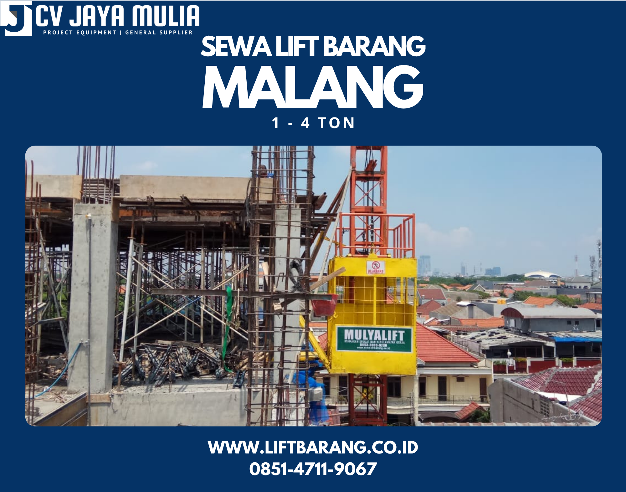 Sewa Lift Barang Malang