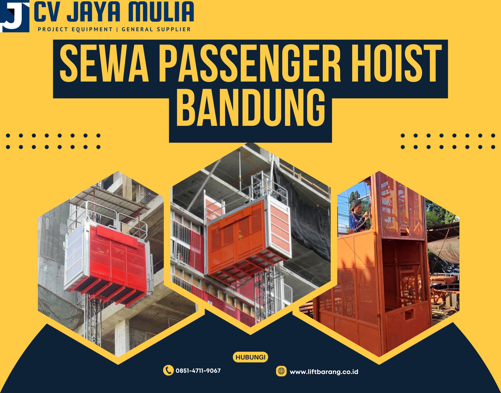 Sewa Passenger Hoist Bandung