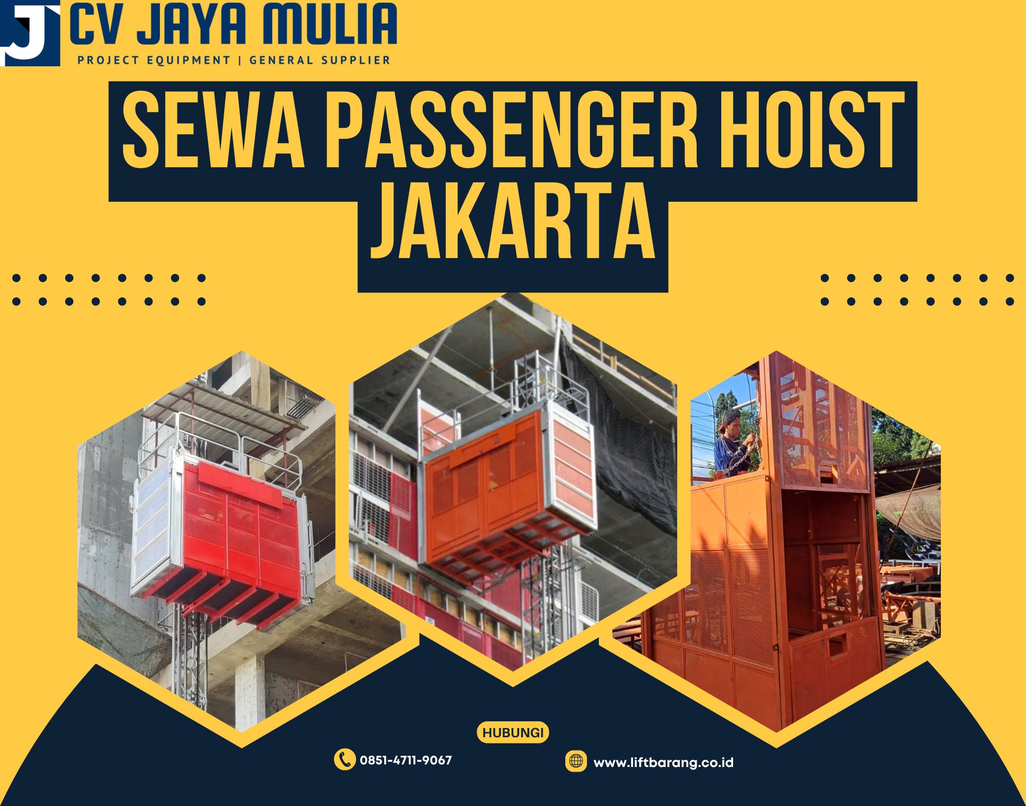 Sewa Passenger Hoist Jakarta