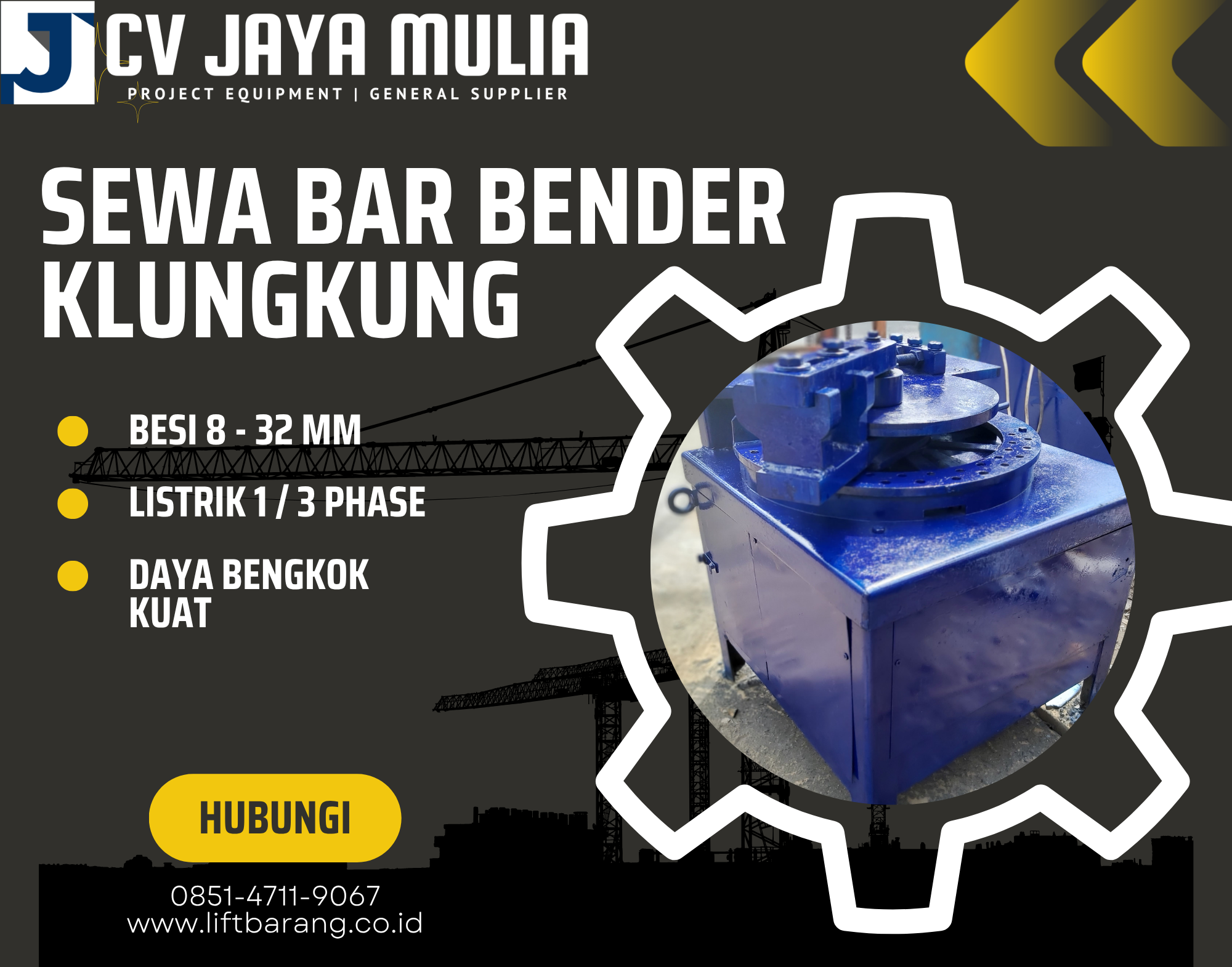 Sewa Bar Bender Klungkung