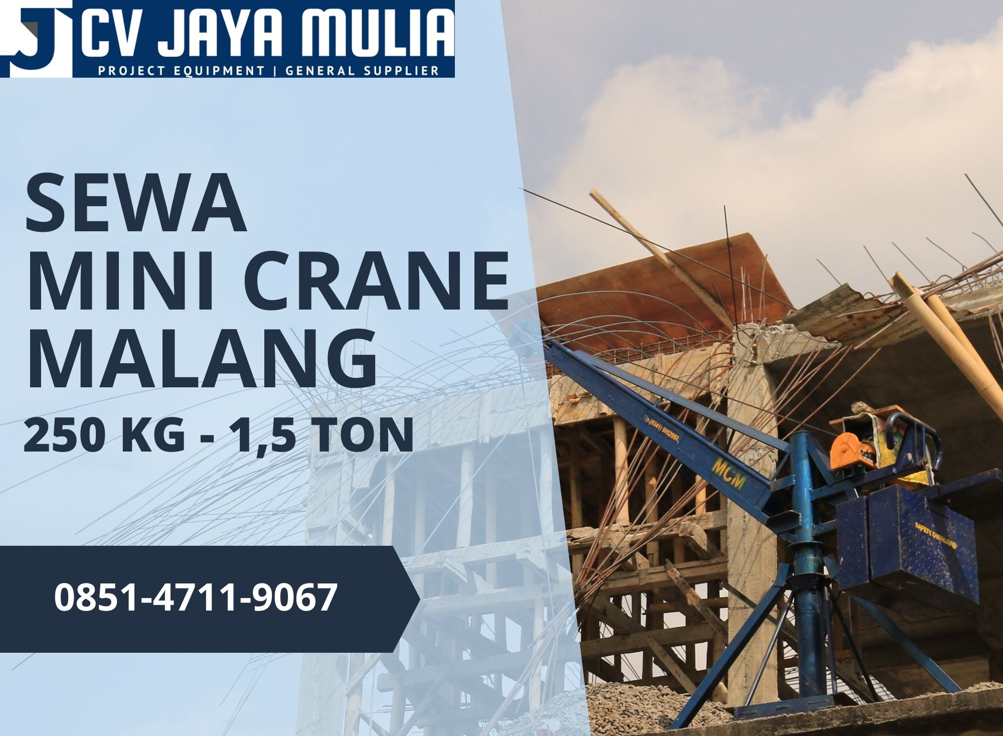 Sewa Mini Crane Malang