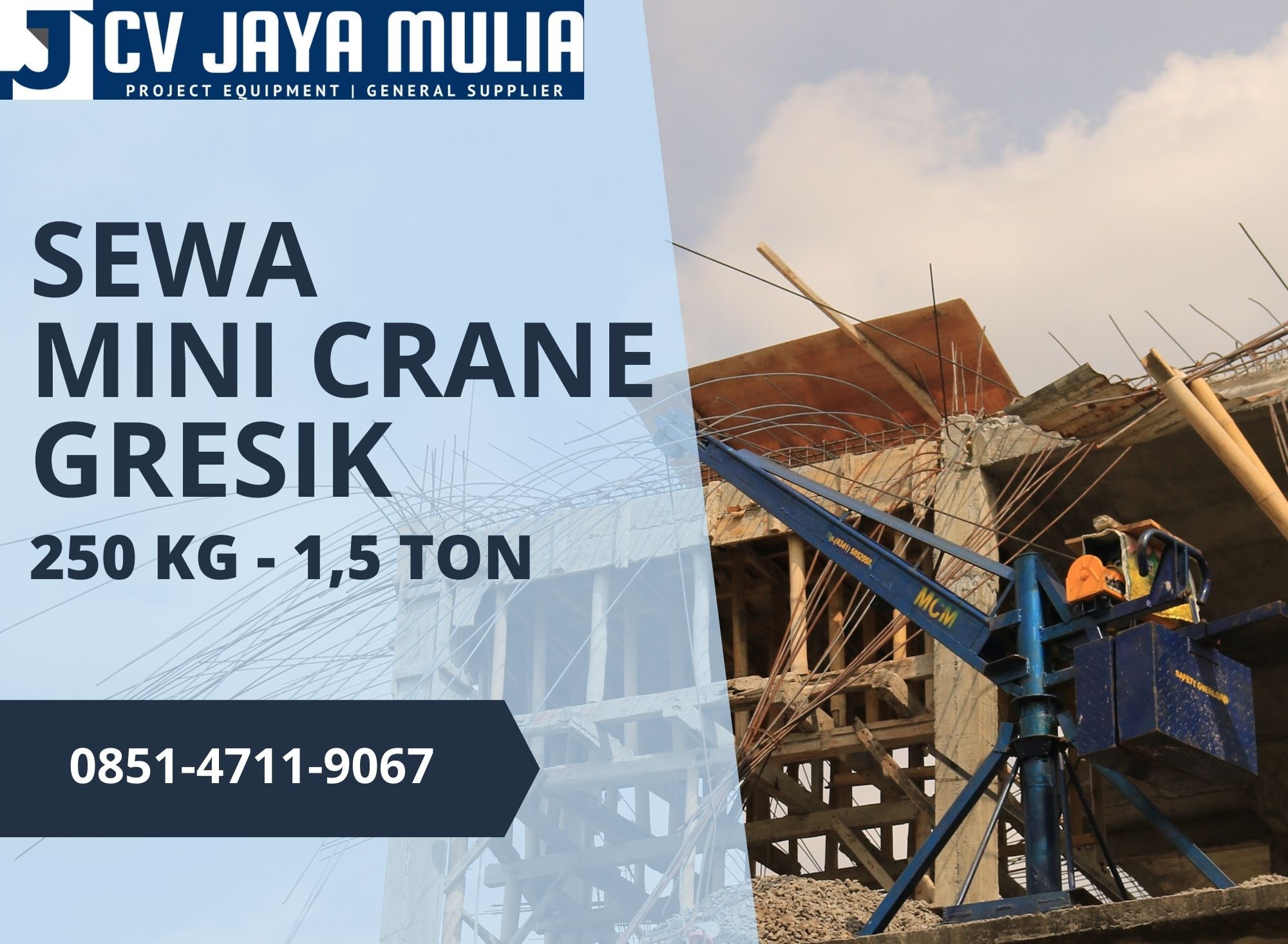 Sewa Mini Crane Gresik