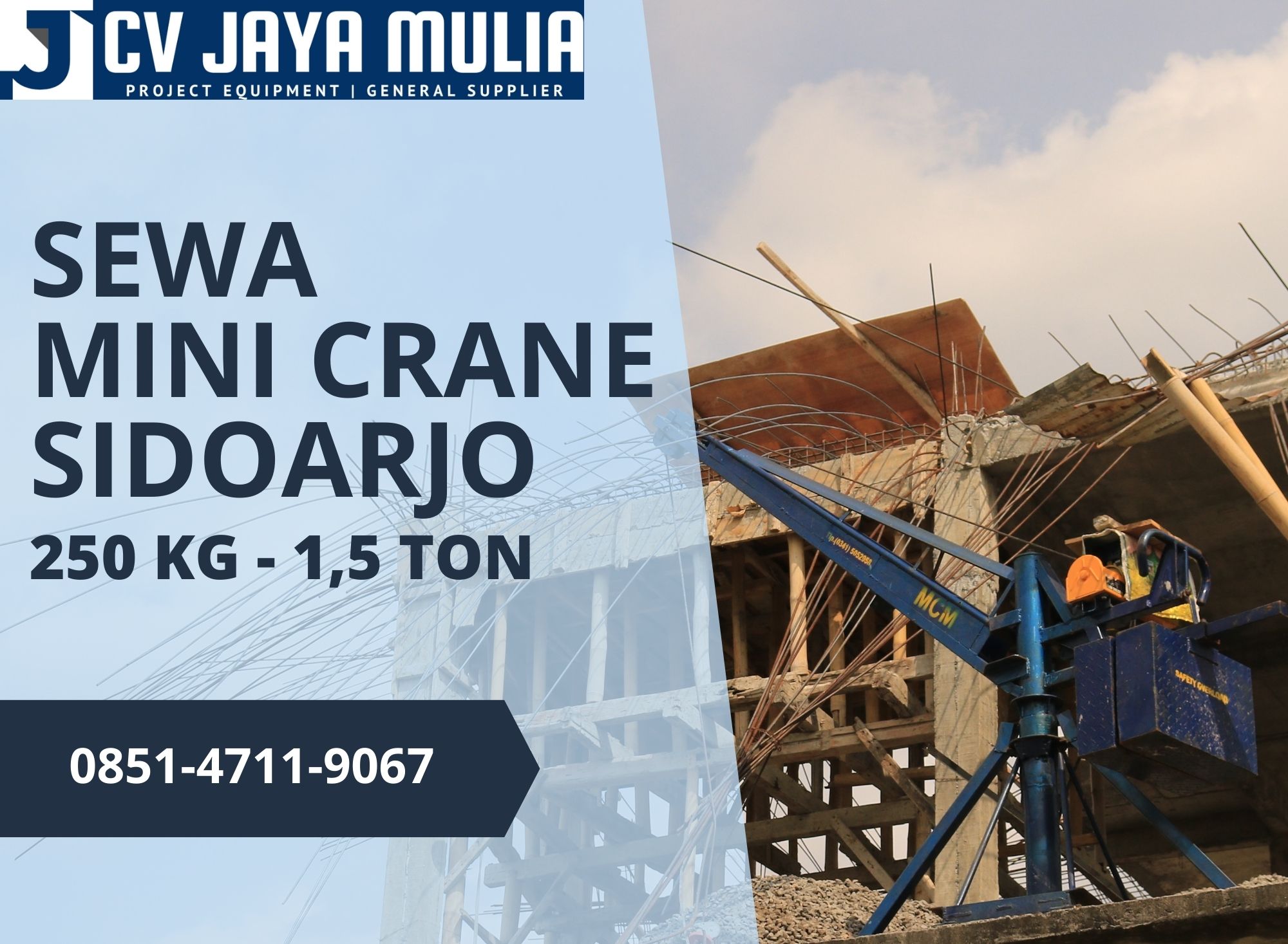 Sewa Mini Crane Sidoarjo