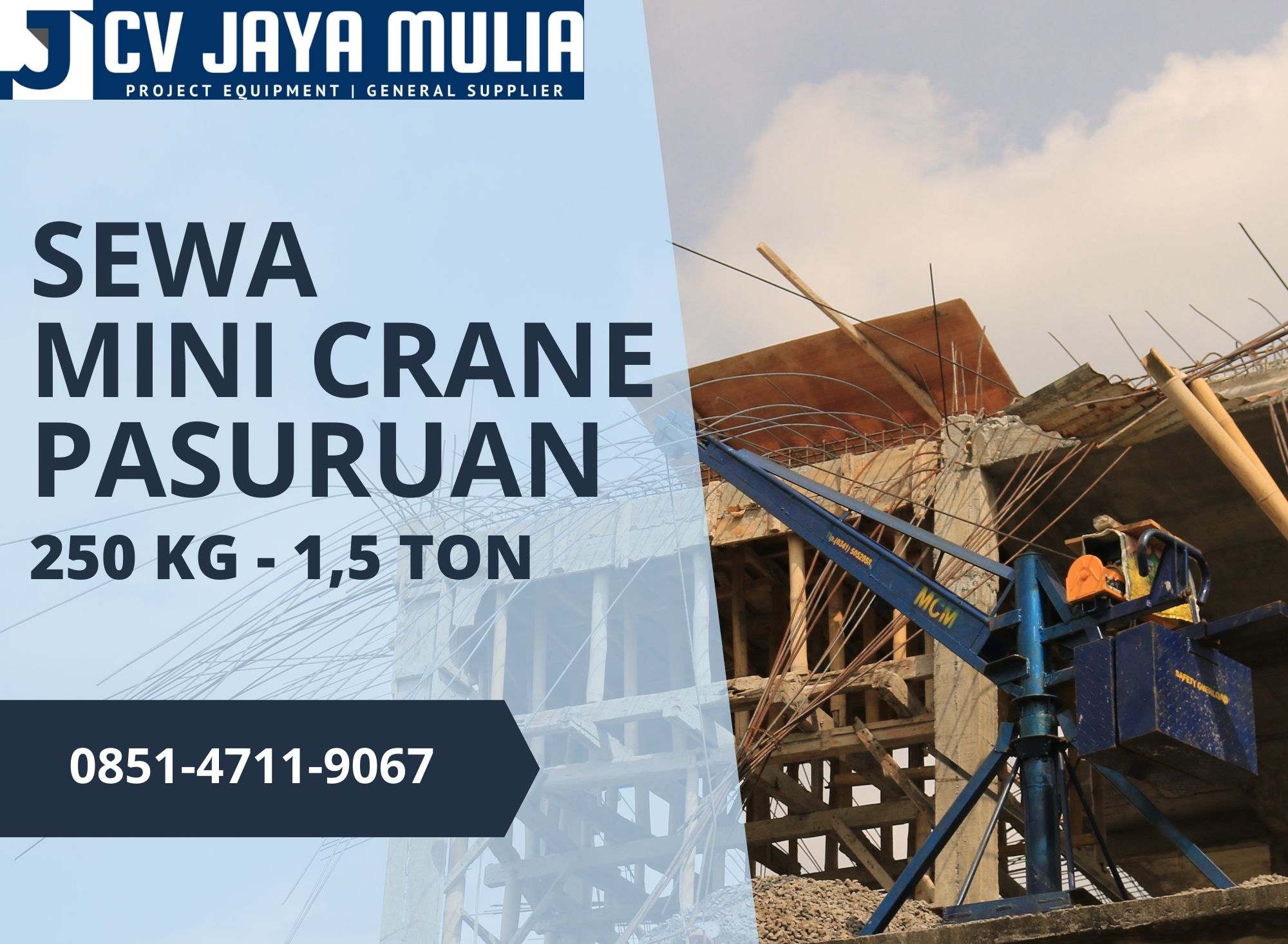 Sewa Mini Crane Pasuruan