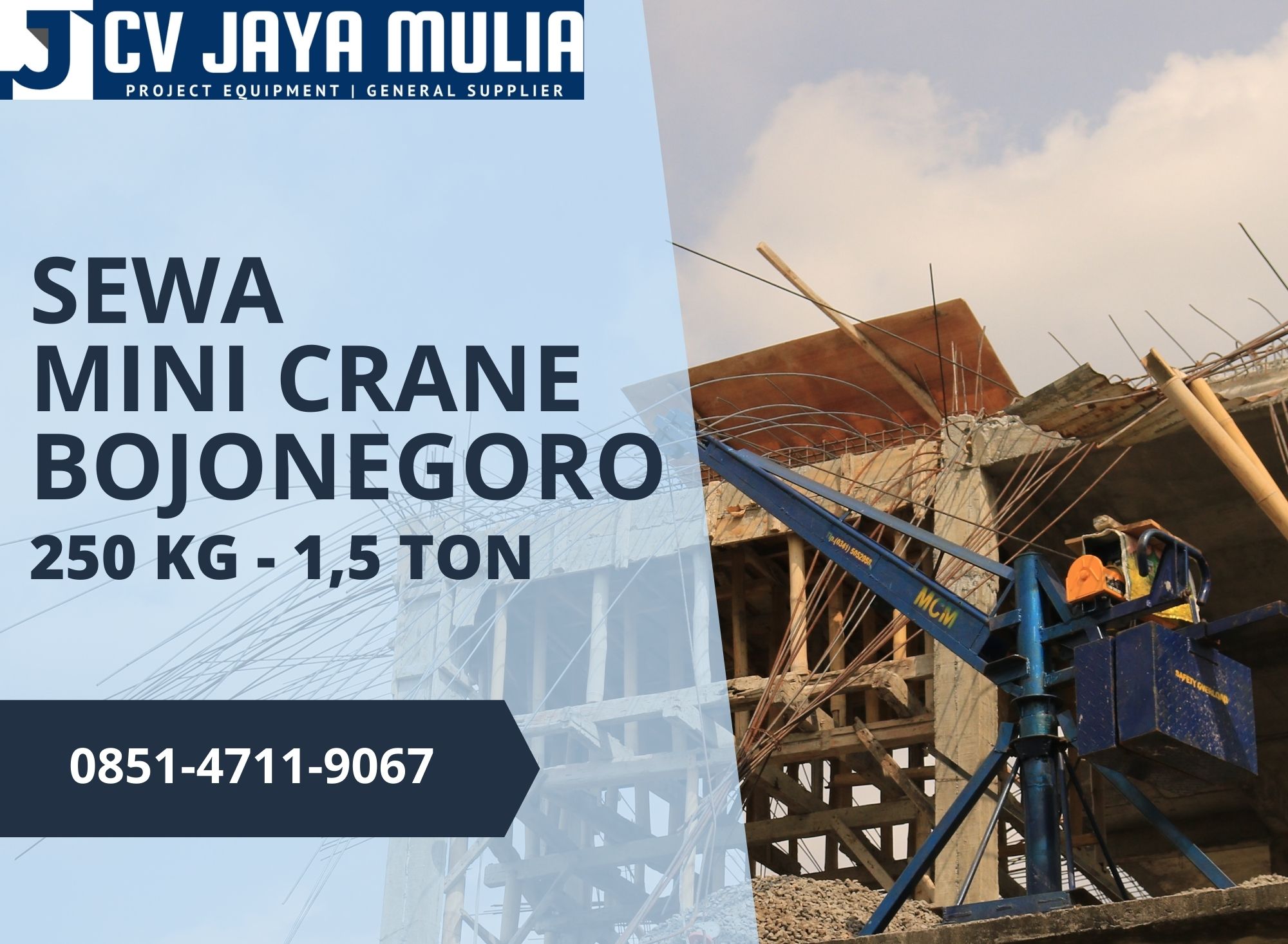 Sewa Mini Crane Bojonegoro