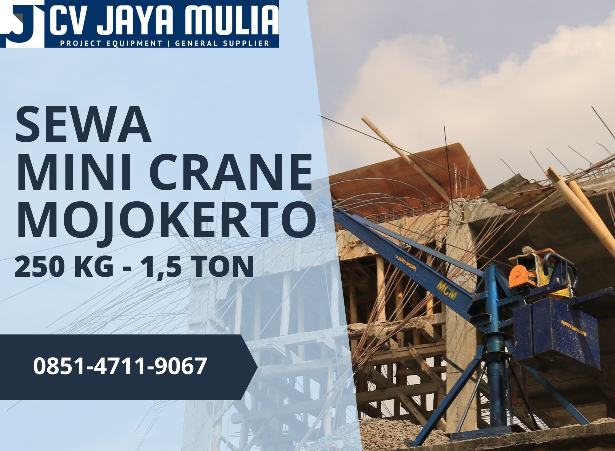 Rental Mini Crane Mojokerto