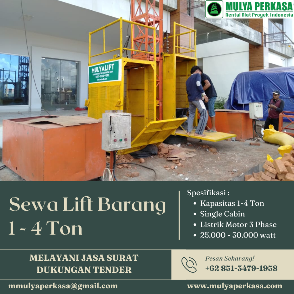 Sewa Lift Barang Jakarta Selatan