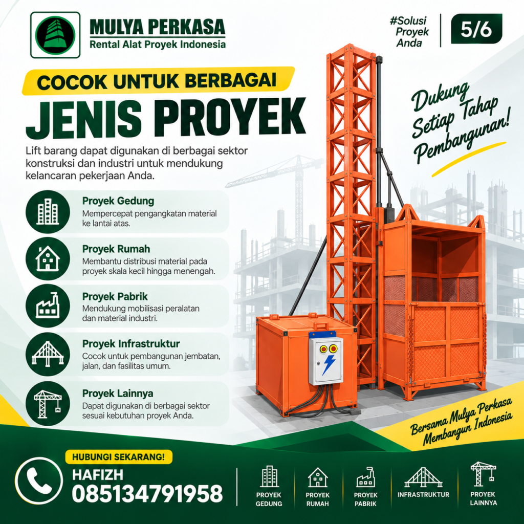 Sewa Lift Barang Bandung