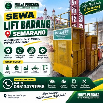 Sewa Lift Barang Semarang