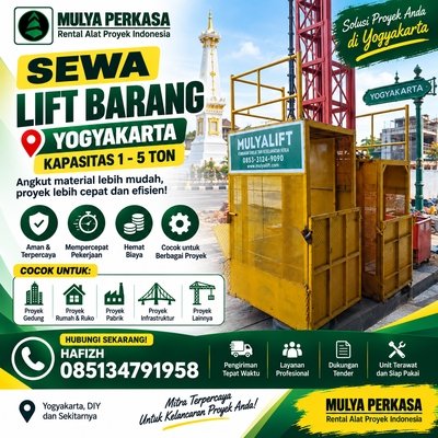 Sewa Lift Barang Yogyakarta