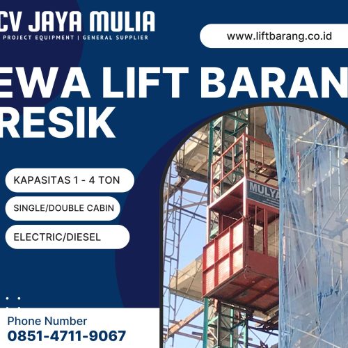 Sewa Lift Barang Gresik