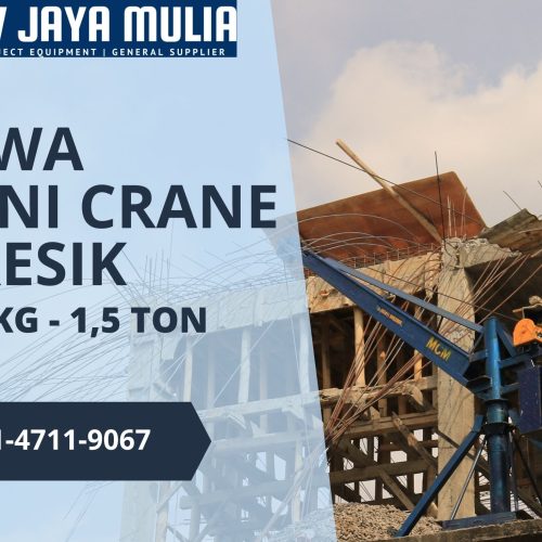 Sewa Mini Crane Gresik | 1 Ton | 085147119067