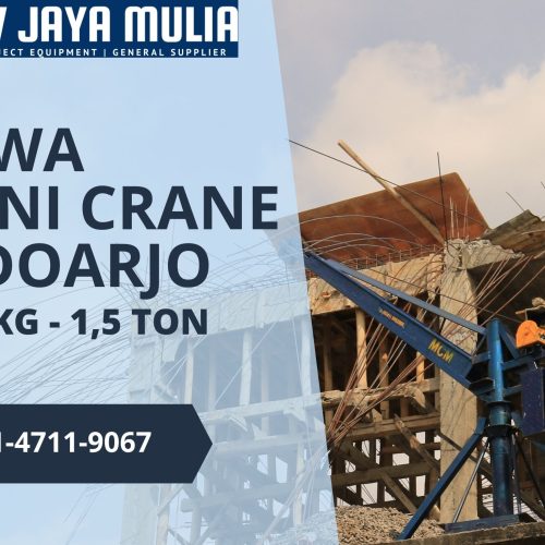 Sewa Mini Crane Sidoarjo | 1 Ton | 085147119067