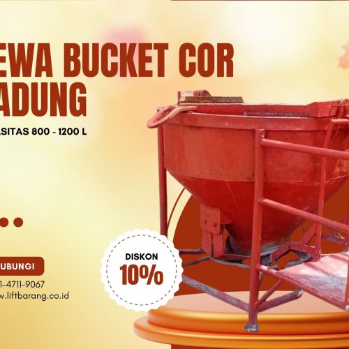 Sewa Bucket Cor Badung | 800 – 1000 L | 085147119067
