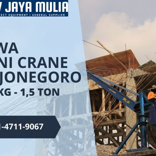 Sewa Mini Crane Bojonegoro | 1 Ton | 085147119067