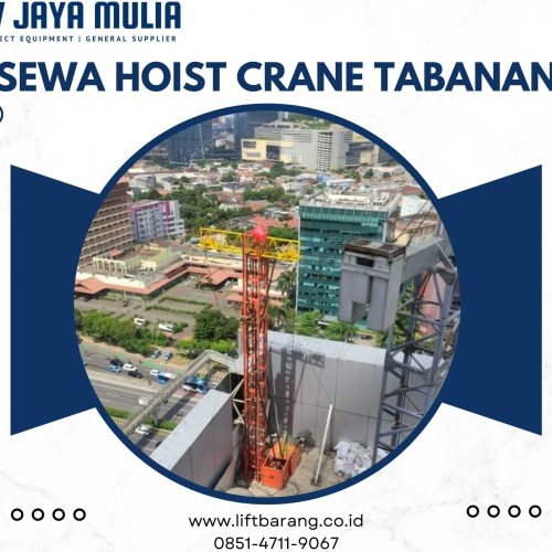 Sewa Hoist Crane Tabanan – Solusi Angkat Material Proyek Anda